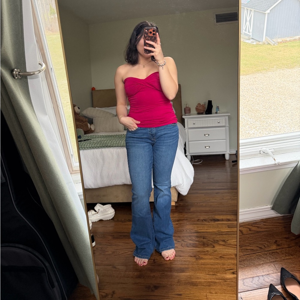 Y2K Pink Tube top